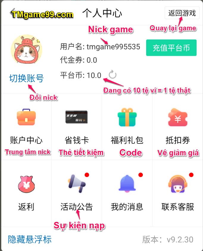 Tmgame99 App 5535 Icon Trong Game