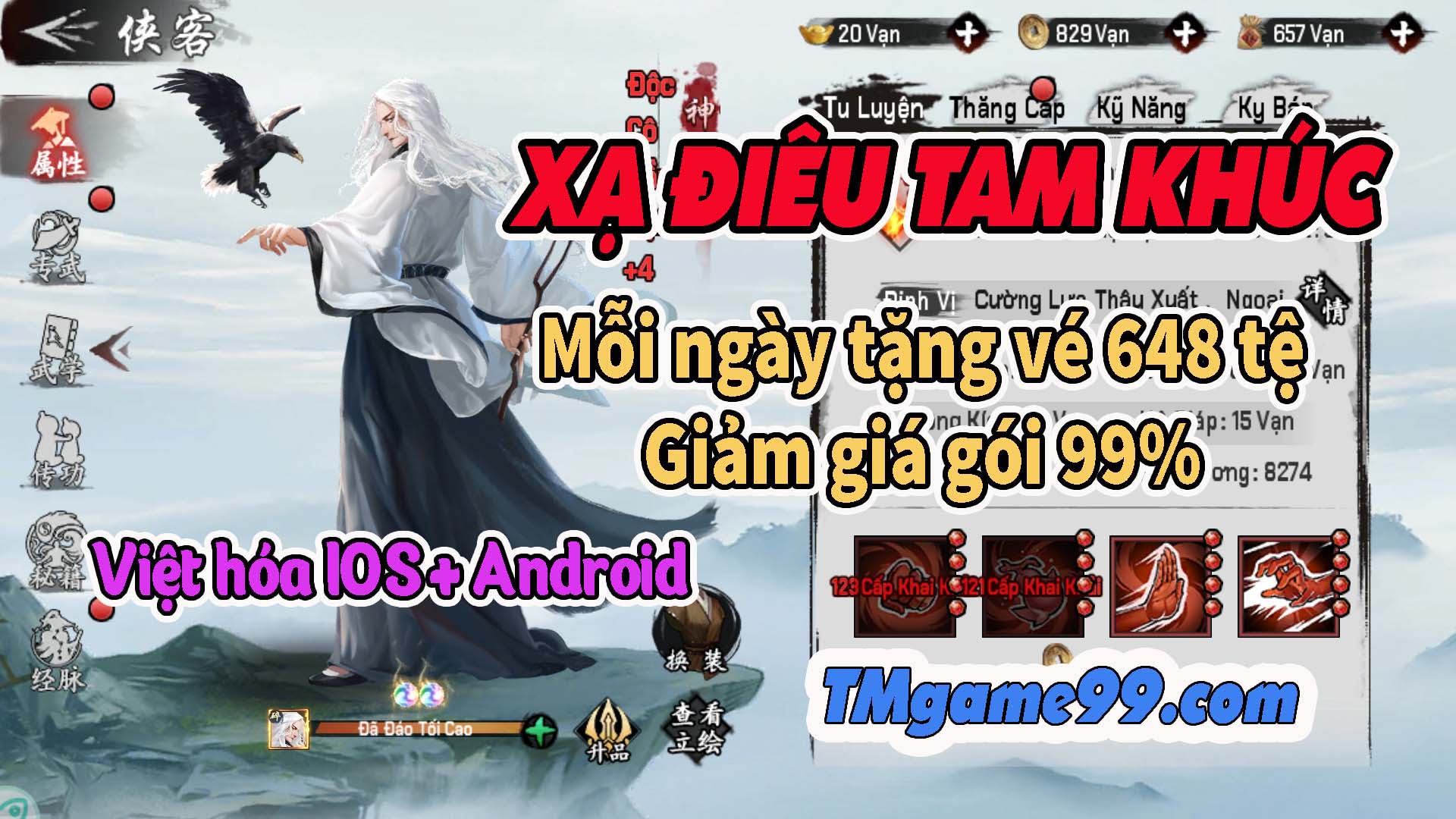 Tmgame99 Xa Dieu Tam Khuc Banner