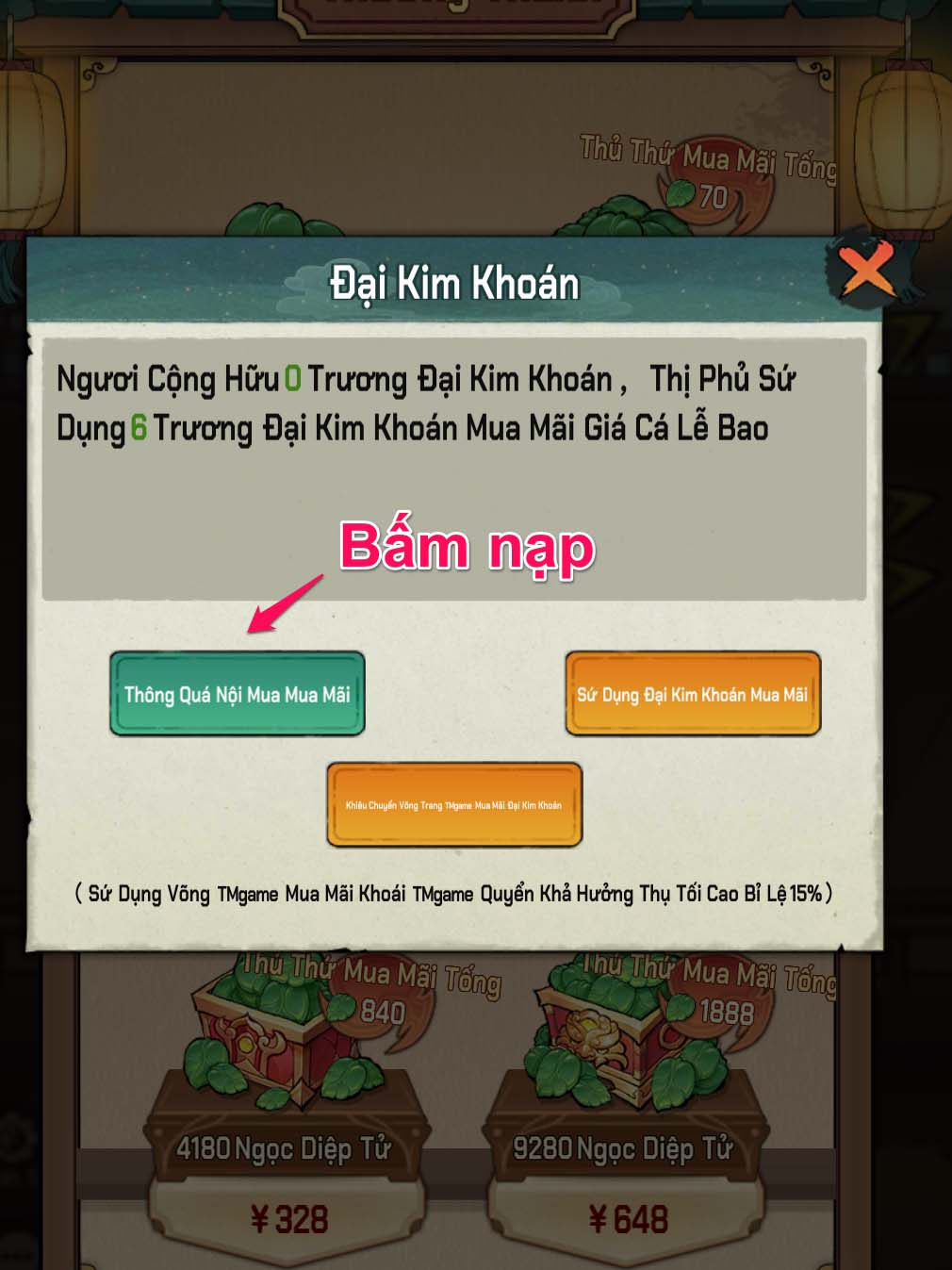 Tmgame99 đại Hiệp Chạy đi Nạp