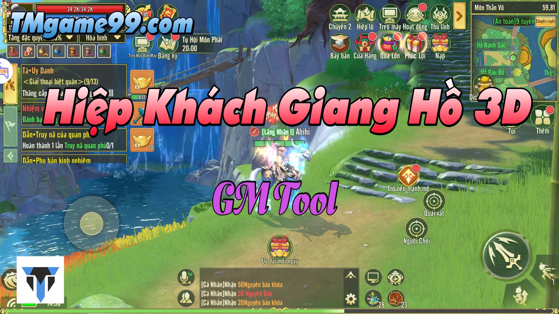 Tmgame99 Hiep Khach Giang Ho 3d Gm Banner