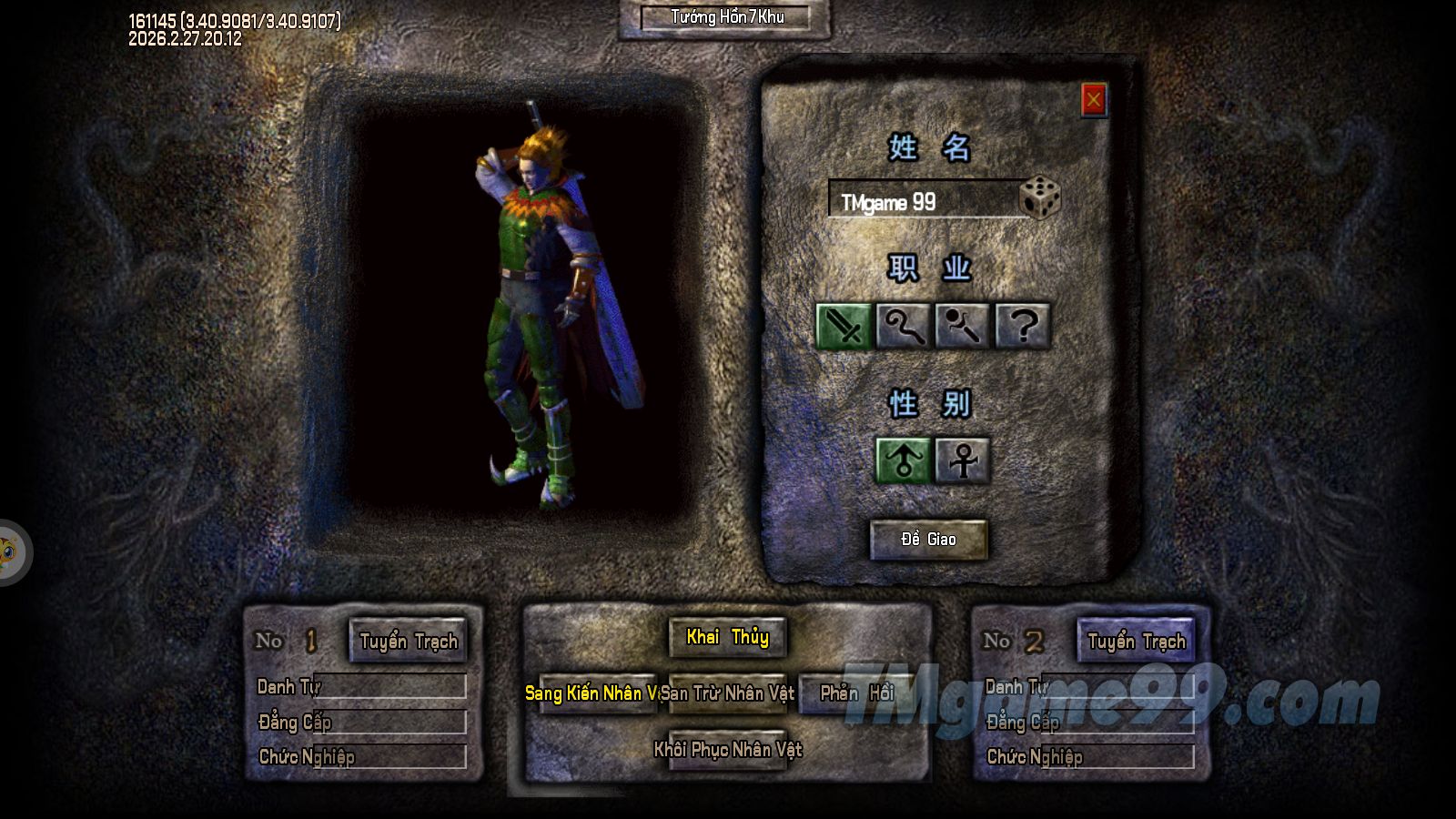 Tmgame99 Tmgame99 Dau Chuyen Vo Lam 2