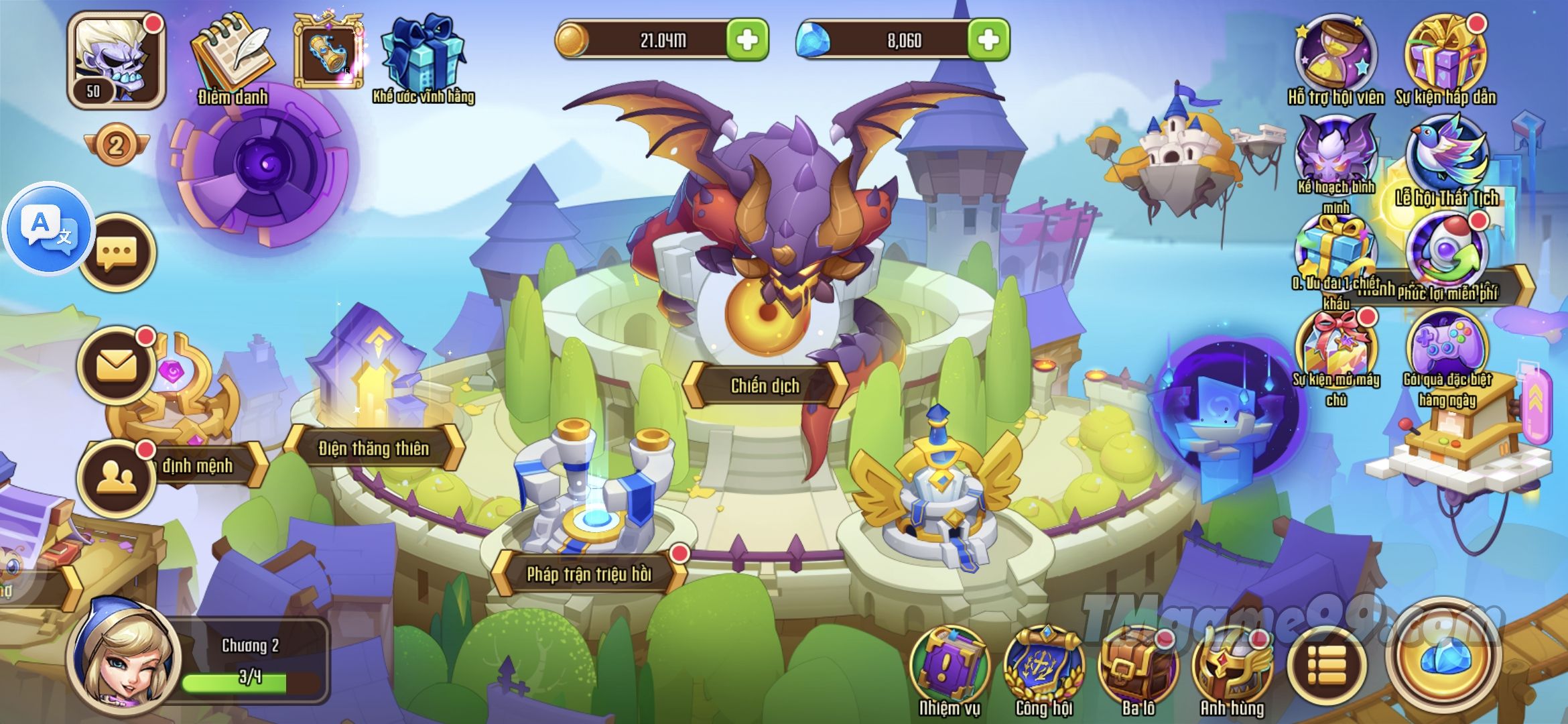 Tmgame99 Idle Heroes 2
