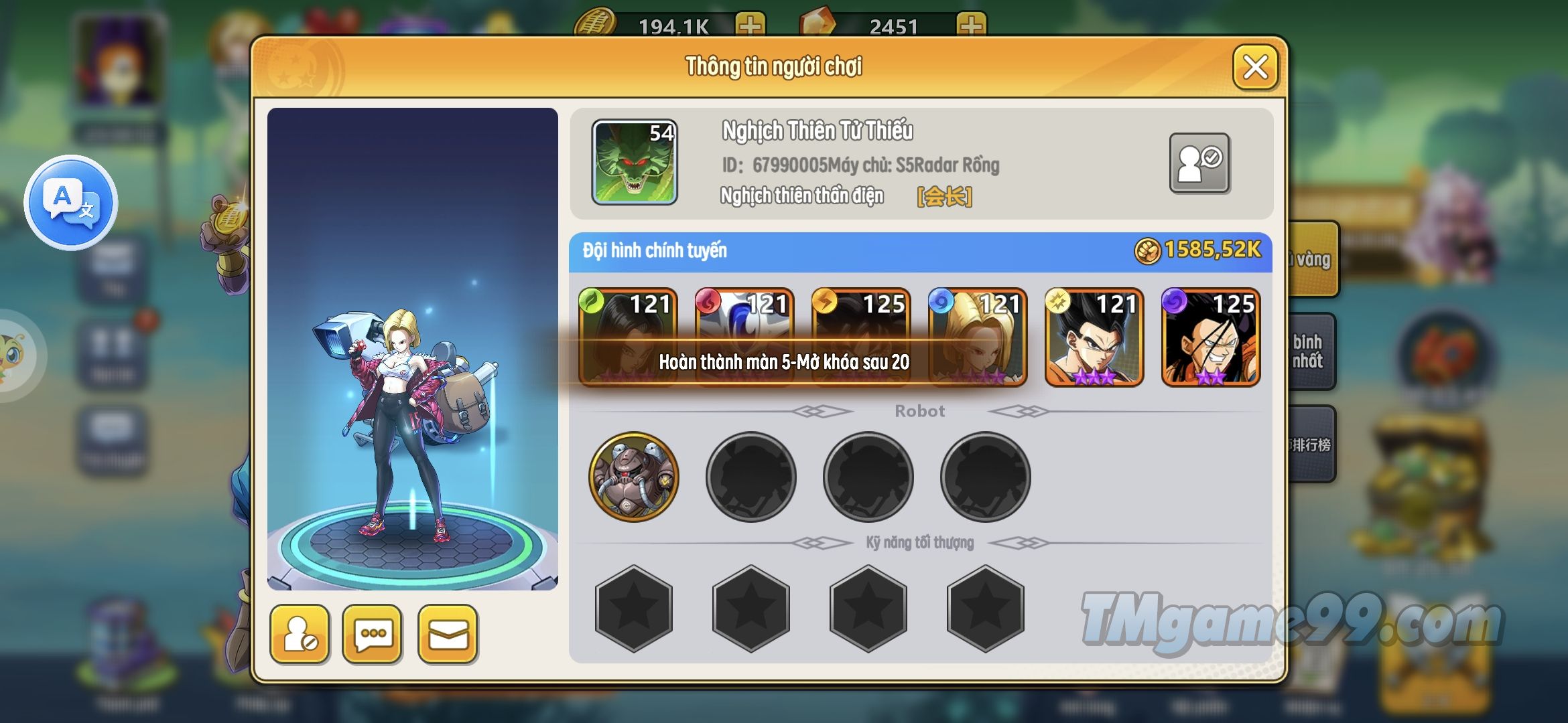 Tmgame99 Ngoc Rong Bat Bai 1