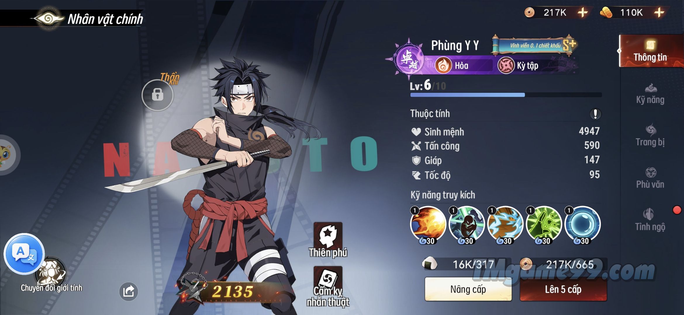Tmgame99 Thoi Khac Ninja 2