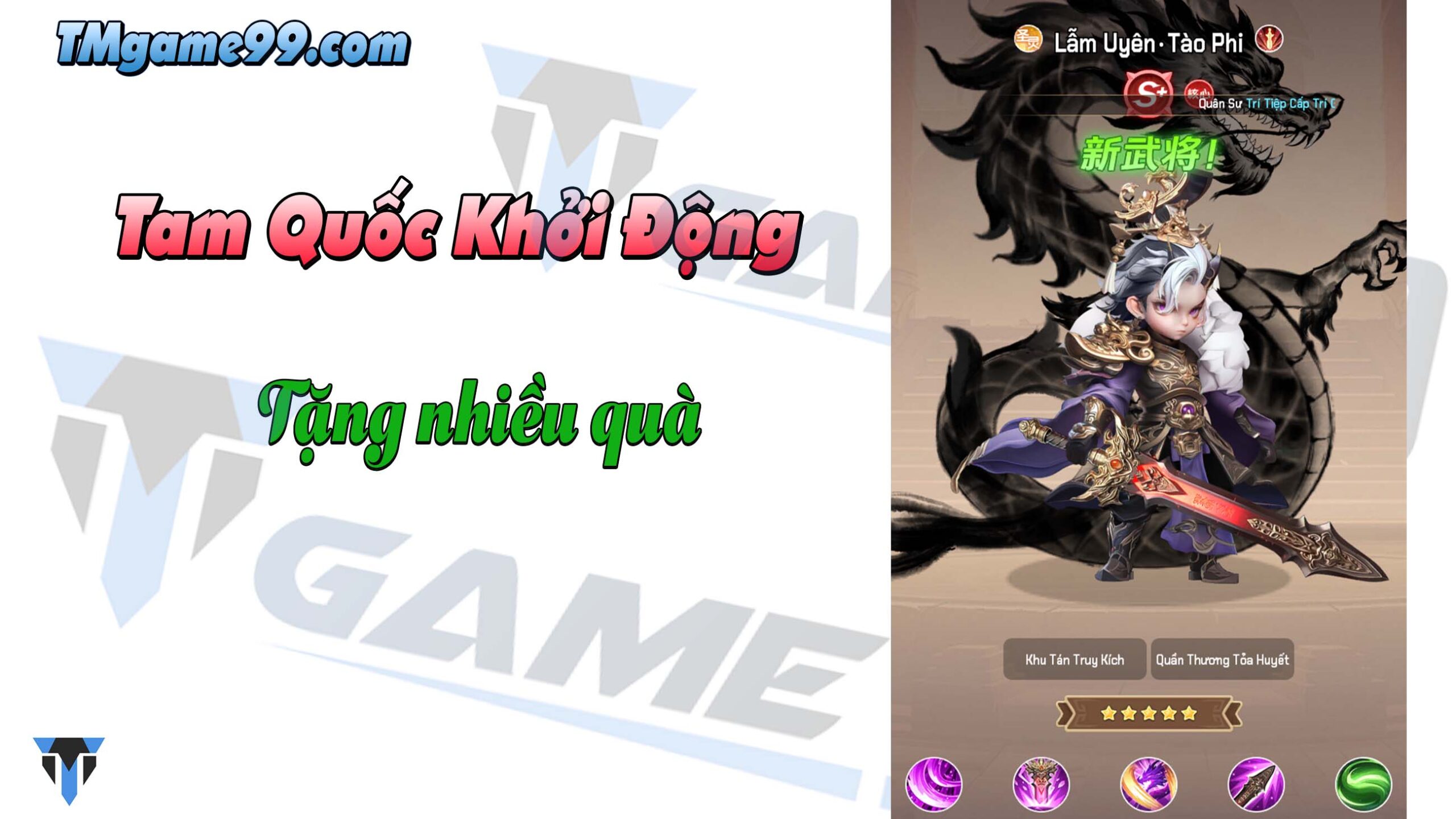 Tam Quốc Khởi Động Mobile Banner